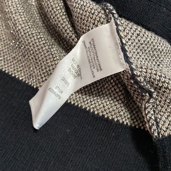 Ricki's Animal Pattern Side Zip Sweater M - Picture 9 of 10